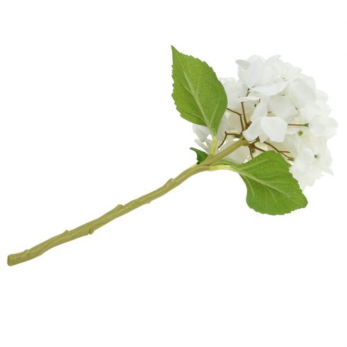 Floristik24 Deko-Hortensie Weiß 36cm