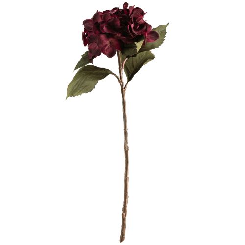Artikel Hortensie künstlich Hydrangea Kunstblumen Bordeaux 52cm