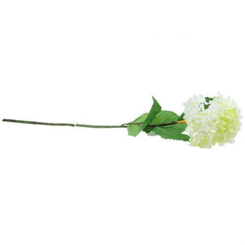 Floristik24 Hortensie Weiß künstlich 80cm