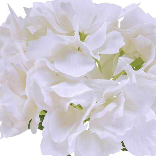 Artikel Hortensien Künstlich Weiß Kunstblumen Real Touch Blumen 33cm