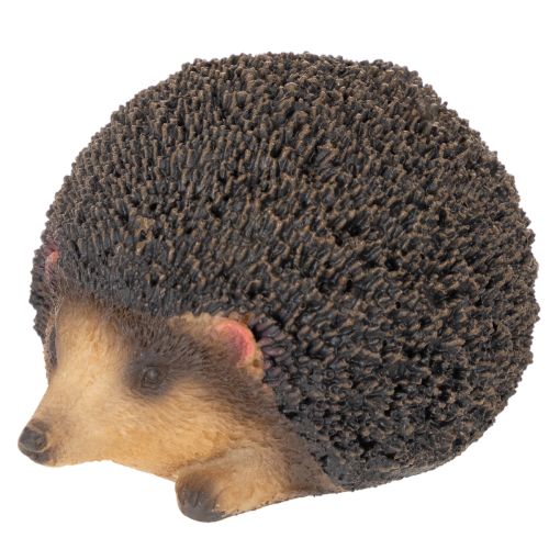 Igel Dekoration aus Polyresin, Braun, 8 cm für Innenbereich | Floristik24.at