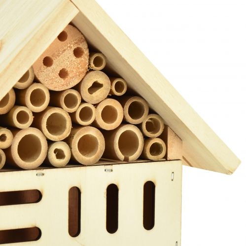 Artikel Insektenhotel Holz Tanne Insektenhaus Natur H23,5cm