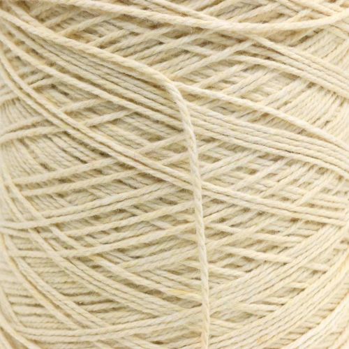 Floristik24 Jute Schnur Jutegarn Jutekordel Gebleicht ca. 1,5kg