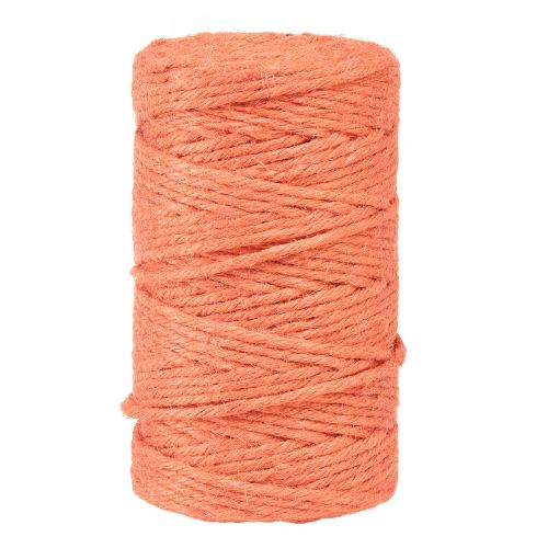 Artikel Juteband Jutekordel Dekoband Jute Orange Ø4mm 100m