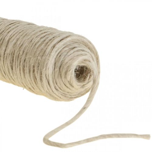 Artikel Juteband Natur gebleicht Dekokordel Jute 2mm 150m