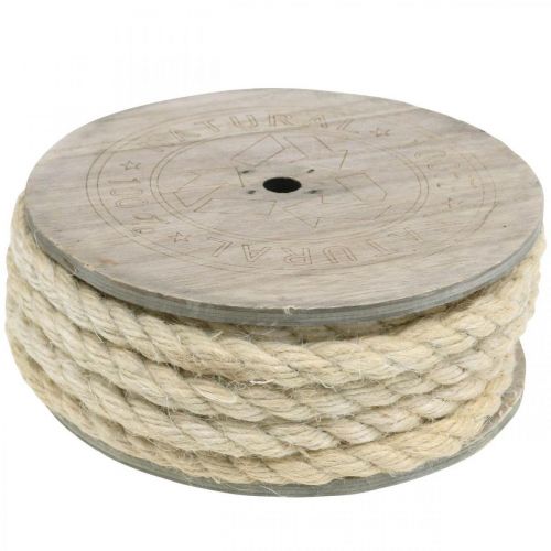 Artikel Jutekordel Creme Deko Kordel aus Jute Naturfaser 8mm 7m