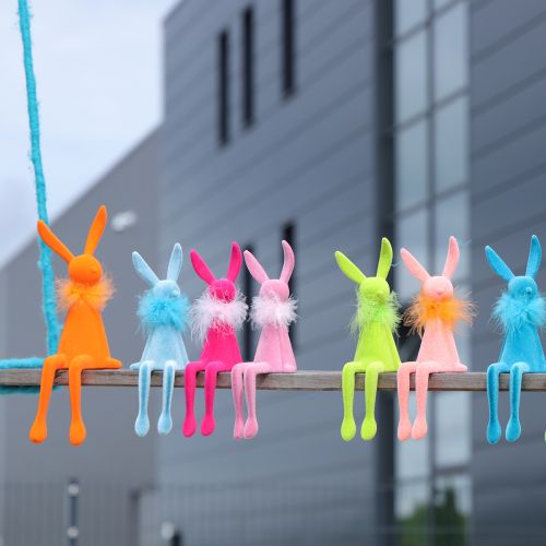 Artikel Osterhasen Kantenhocker dekorativ für Wohnzimmer Osterdeko zum Hinsetzen 36cm 2St