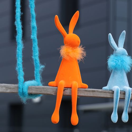 Artikel Osterhasen Kantenhocker dekorativ für Wohnzimmer Osterdeko zum Hinsetzen 36cm 2St