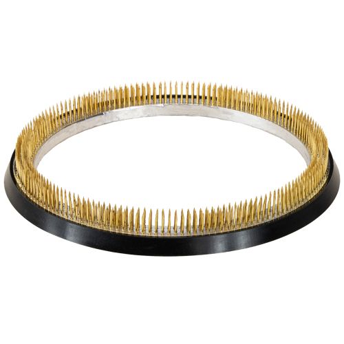 Kenzan Ring mit Messingnadeln Steckhilfe rund Ø200mm