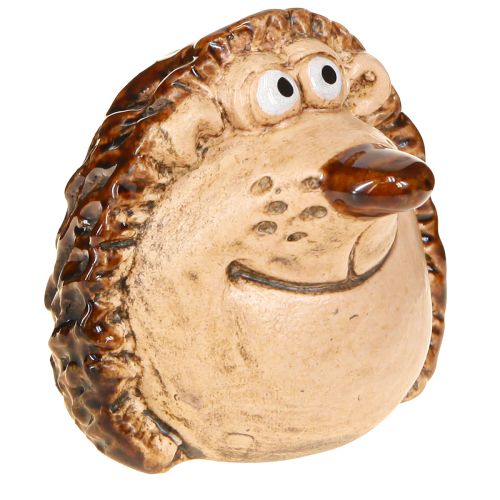Floristik24 Keramik Igel Deko Figur Herbstdeko handbemalt H7cm 3 St