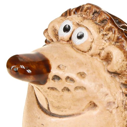 Artikel Keramik Igel Deko Figur Herbstdeko handbemalt H7cm 3 St