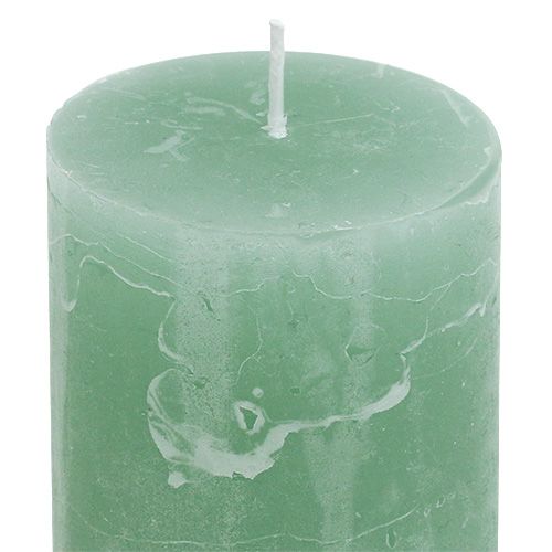 Artikel Kerze Weihnachten Jade 50mm x 100mm 12St