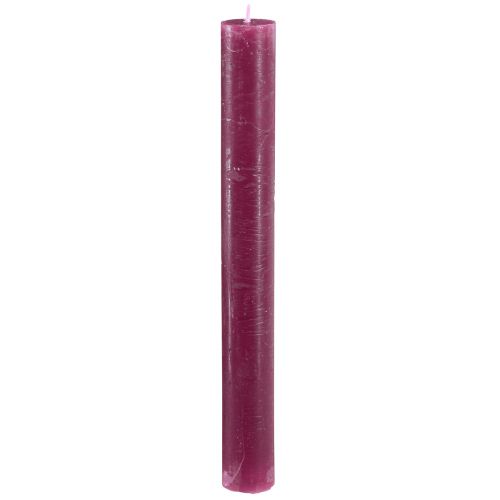 Artikel Kerzen Durchgefärbt Berry Stabkerzen 34x300mm 4 St