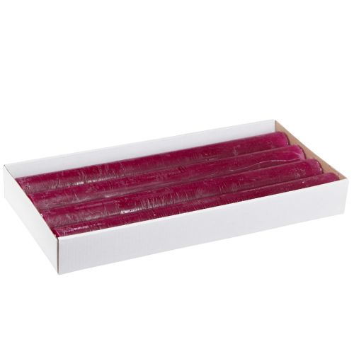 Artikel Kerzen Durchgefärbt Berry Stabkerzen 34x300mm 4 St
