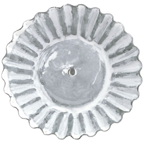 Artikel Kerzenhalter Backform Grau Ø8,5cm H7,5cm 4St