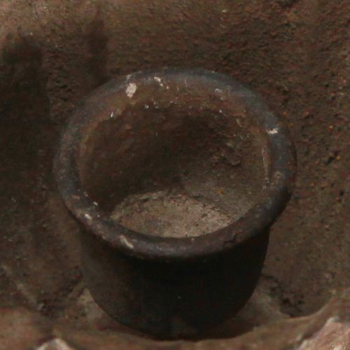 Artikel Kerzenhalter Pokal Antik Stabkerzenhalter Metall Ø10cm H9,5cm