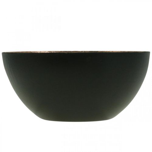 Floristik24 Kerzenhalter Schwarz, Bronze Kerzendeko Ø7,5cm H3,5cm
