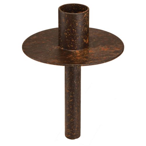 Floristik24 Kerzenhalter für Flaschen Rostoptik Ø8,5cm H12cm 2St