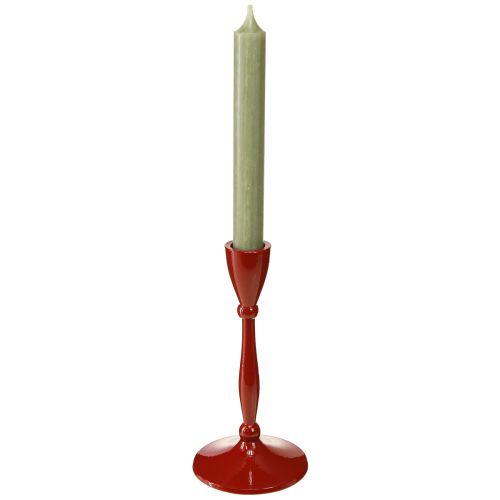 Artikel Kerzenhalter für Stabkerzen Stabkerzenhalter Rot H17cm