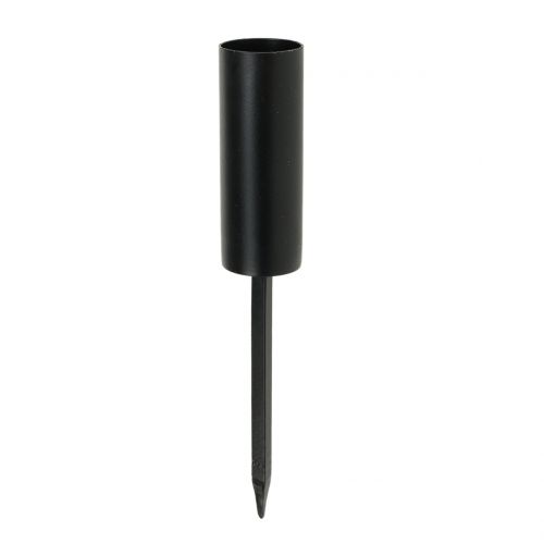 Artikel Kerzenhalter Schwarz für Stabkerzen 15cm 4St