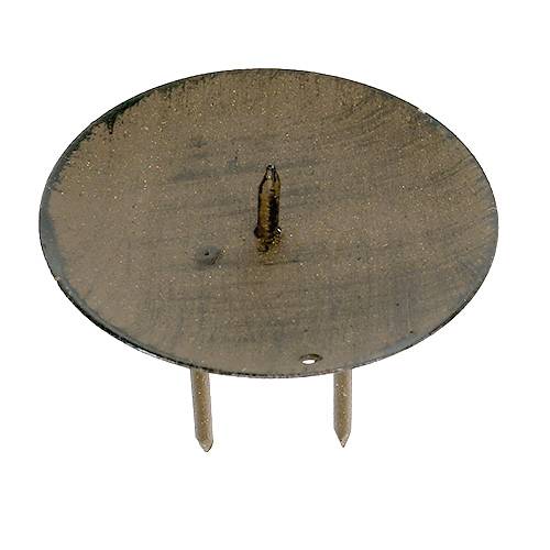 Kerzenhalter zum Stecken 6x6,5cm Braun 4St