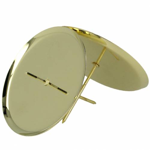 Artikel Kerzenhalter Gold Ø8cm 4St