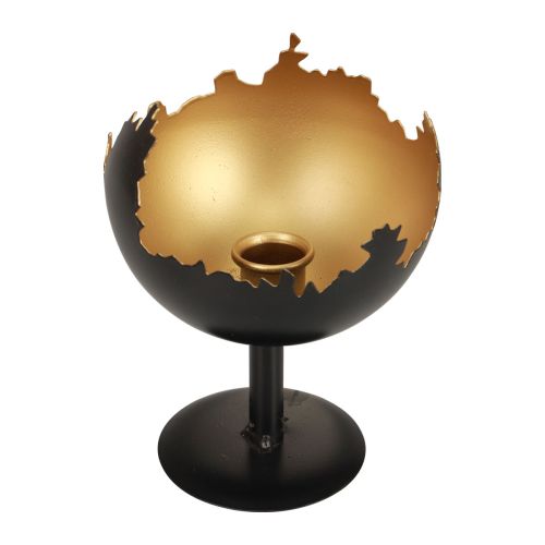 Floristik24 Tischdeko Weihnachten Kerzenhalter Metall 15,5cm Ø12cm