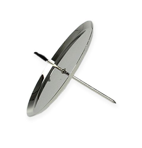 Kerzenhalter Silber Ø10cm 4St