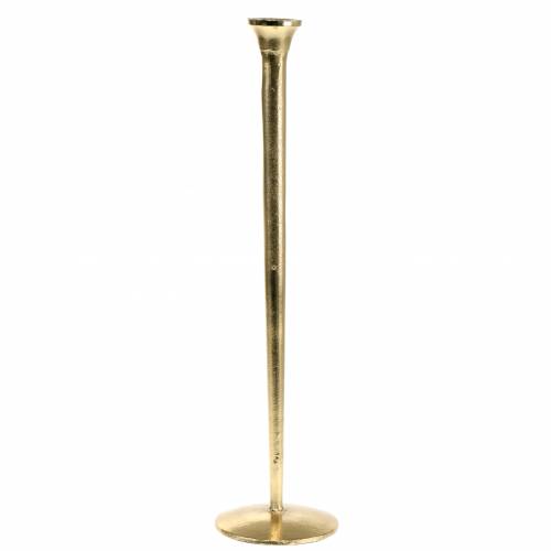 Floristik24 Kerzenständer Antik Gold Ø11,5cm H47cm
