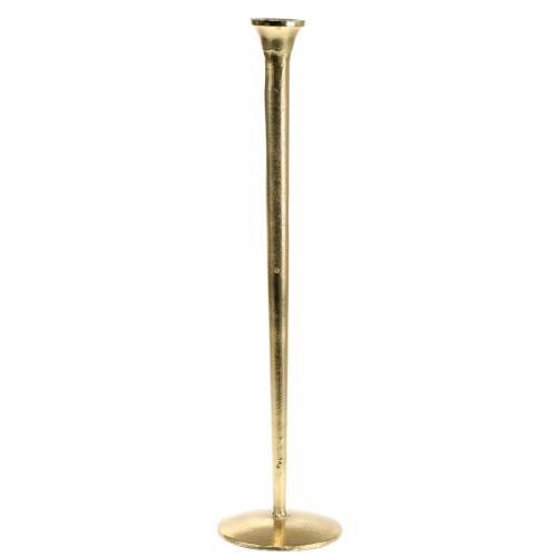 Floristik24 Kerzenständer Antik Gold  Ø11,5cm H47cm