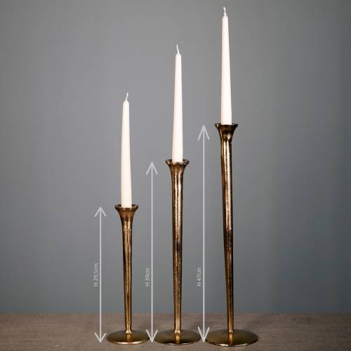 Artikel Kerzenständer Antik Gold  Ø11,5cm H47cm