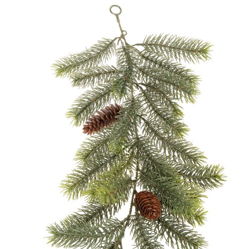 Künstliche Kieferngirlande mit Zapfen 190 cm Grün
