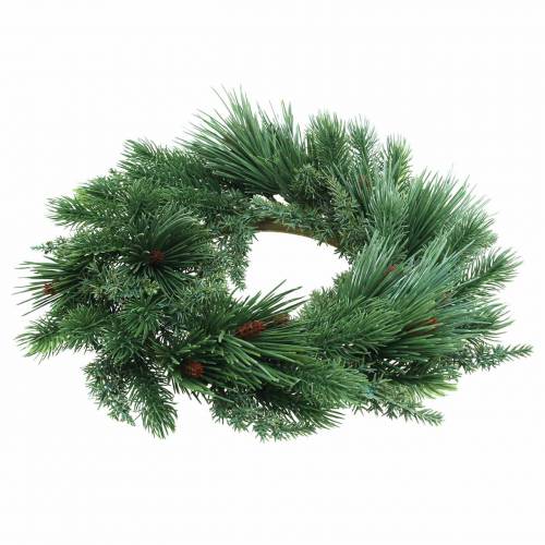 Floristik24 Kranz Koniferen-Mix künstlich Ø28cm Grün Türkranz