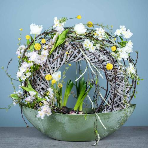 Floristik24 Kirschblütenzweig Weiß künstlich 103 cm