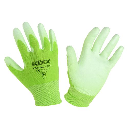 Kixx Gartenhandschuhe Gr.7 Hellgrün, Limette