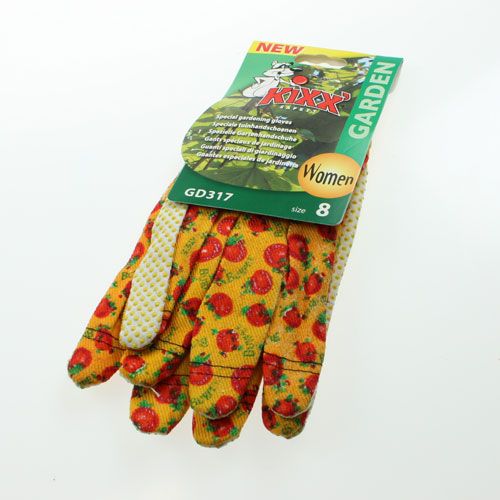 Floristik24 Kixx Gartenhandschuhe Obstmotiv Gr.8