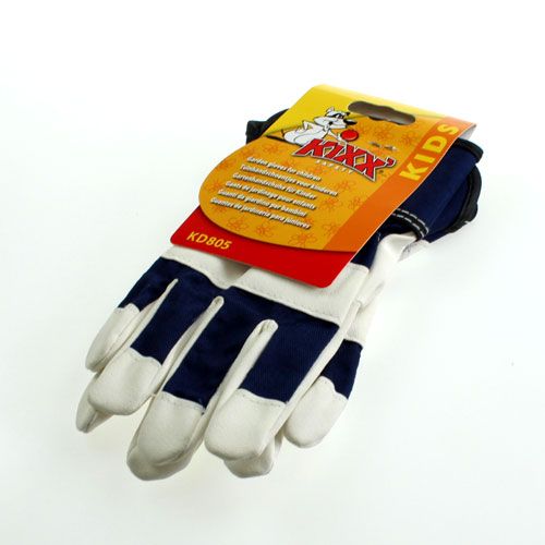 Artikel Kixx Kinderhandschuhe Gr.6 Blau, Weiß