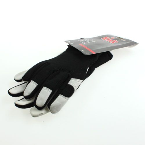 Artikel Kixx Lycra Handschuhe Gr.10 Schwarz, Hellgrau