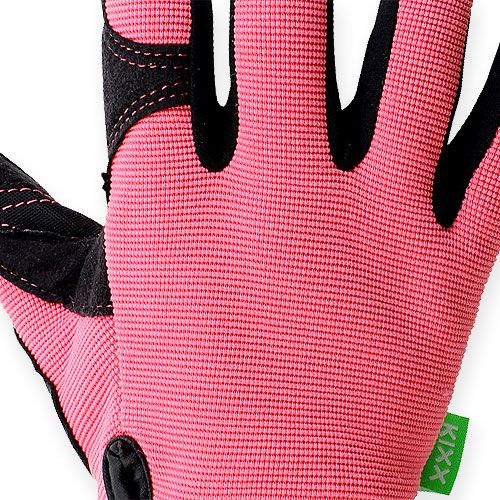 Artikel Kixx Synthetik Handschuhe Gr.8 Rosa, Schwarz