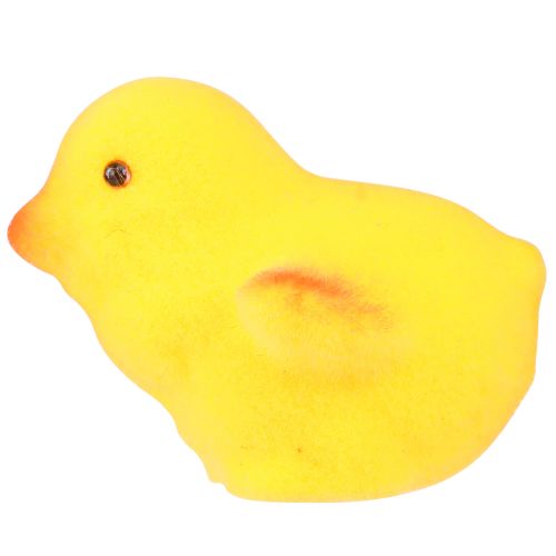 Artikel Kleine Osterküken Gelb Orange Beflockt H4,5cm 18 St