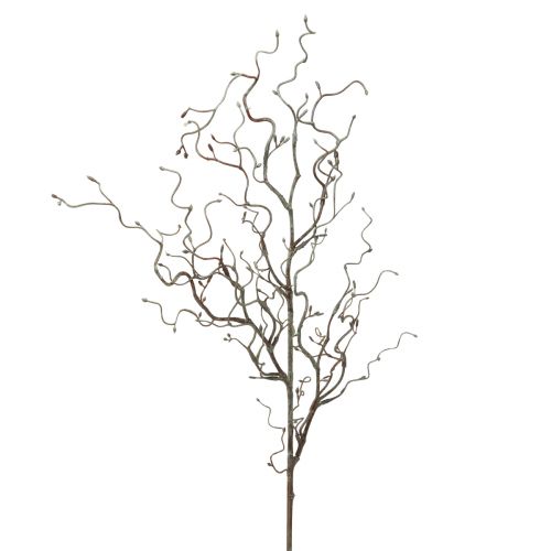 Floristik24 Künstlicher Weidenzweig mit Knospen Braun Frühling L76cm