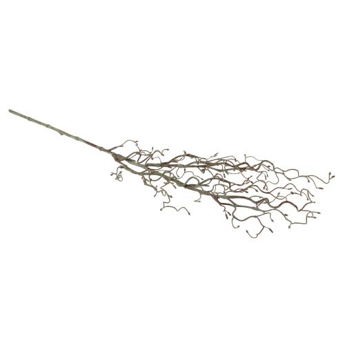 Floristik24 Künstlicher Weidenzweig mit Knospen Braun Frühling L76cm