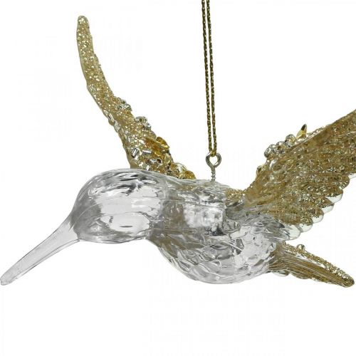 Floristik24 Christbaumschmuck Vogel Kolibri Anhänger 11,5/14cm 2er-Set