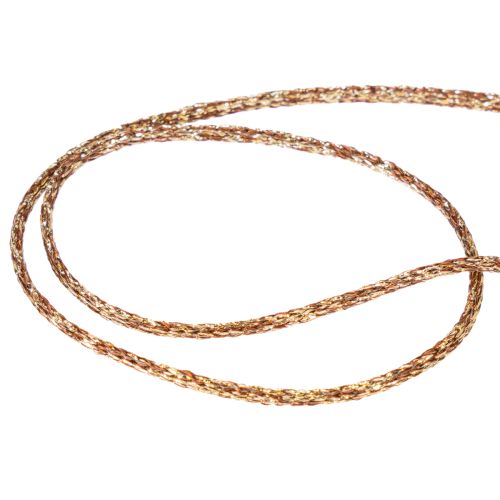 Dekokordel auf Rolle 3 mm x 20 m in Gold für Basteln und Dekoration | Floristik24.at