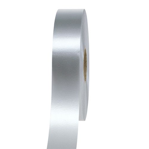 Kräuselband 30mm 100m Silber