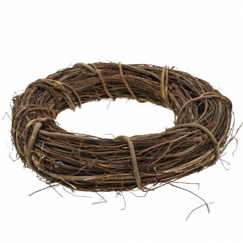 Floristik24 Deko-Kranz Weide Ø25cm Natur Türkranz oder Wandkranz