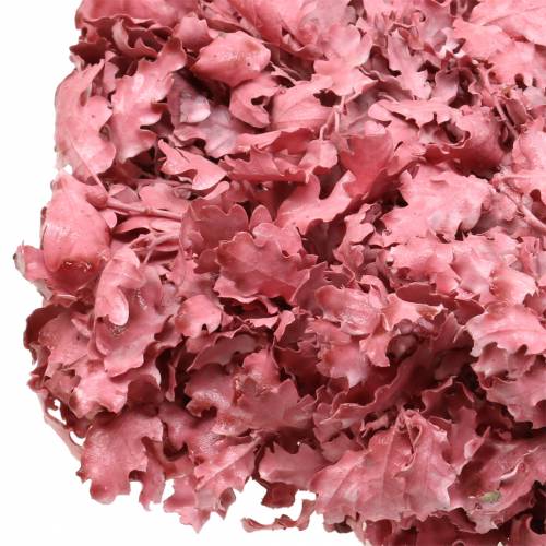 Floristik24 Kranz Eichenlaub Rosa gewachst Ø38cm