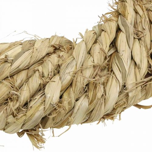 Floristik24 Strohkranz geflochten Ø30cm Deko Kranz Natur Türdeko Stroh