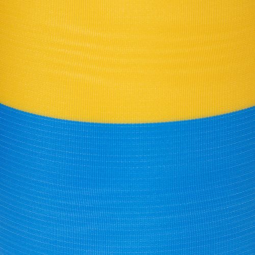 Kranzband Moiré 150mm Blau-Gelb für Dekorationen und Kranzgestaltung | Floristik24.at