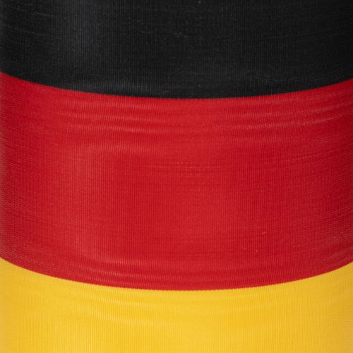 Kranzband Moiré 150 mm Schwarz-Rot-Gold, 25 m Rolle, Taft für Dekoration und Trauerfeiern | Floristik24.at